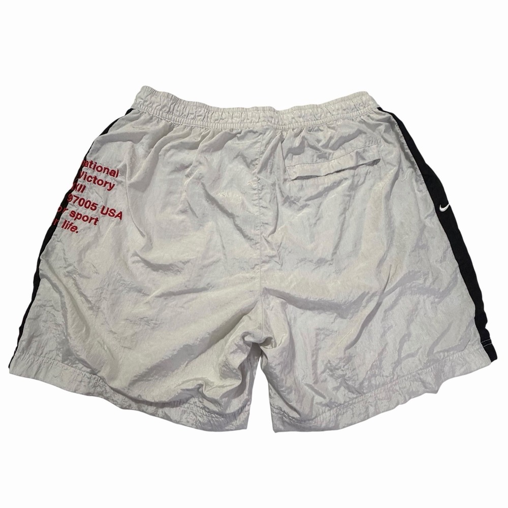 Nike Men's Sportswear Swoosh Woven Shorts CJ4904-100 Men's Size L - Picture 2 of 10